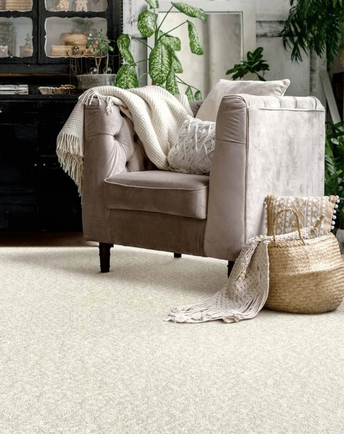 Animated carpet exploded view